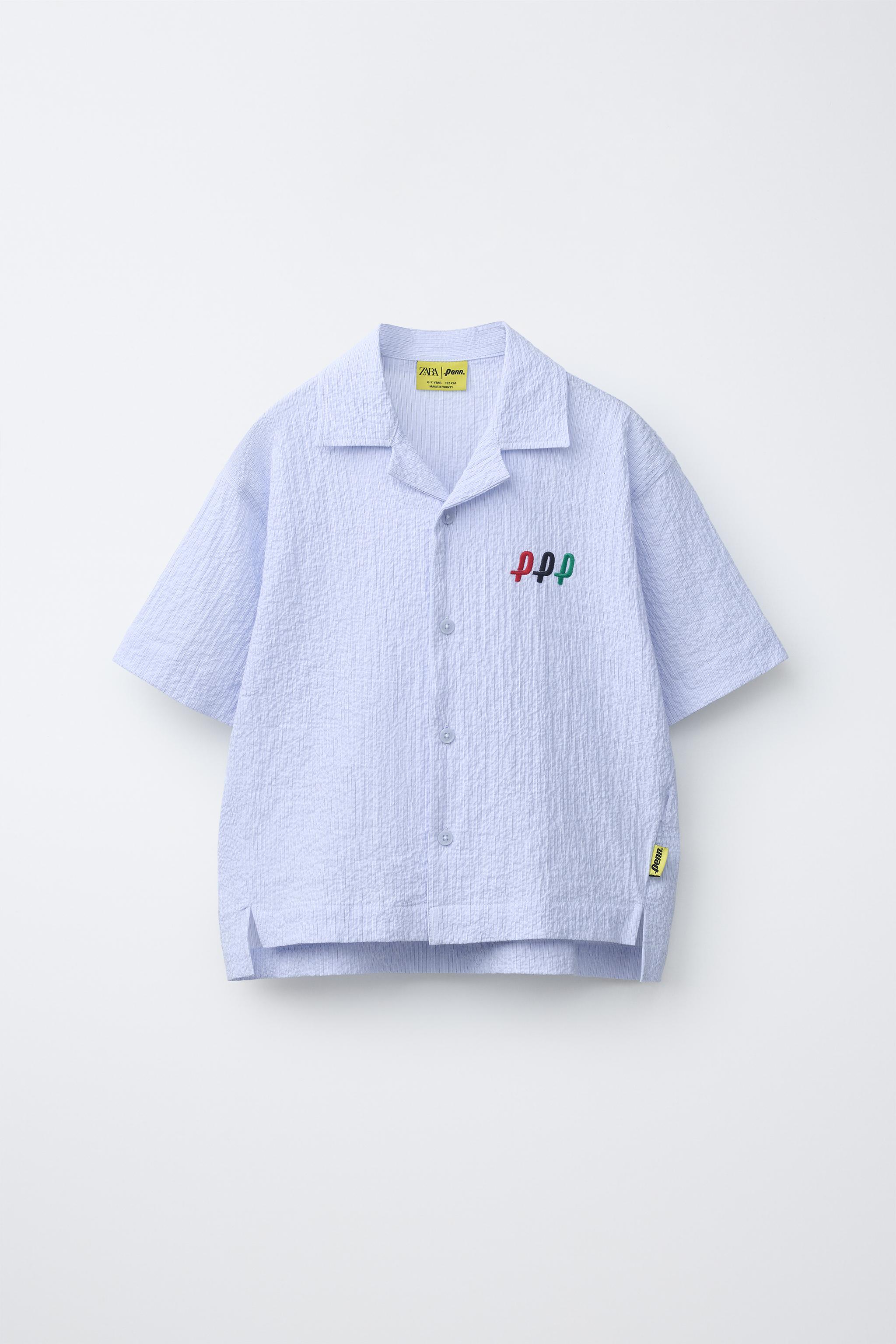 PENN © TEXTURED STRIPED SHIRT